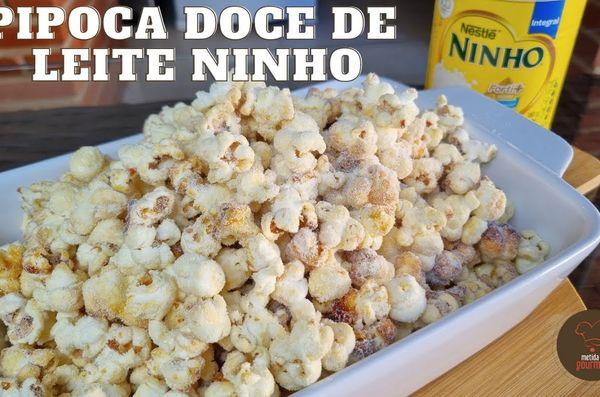 Pipoca Doce de Leite Ninho