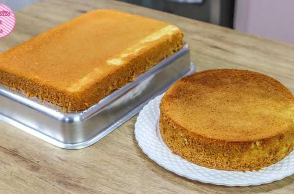 Receita de Pão de Ló para Bolo de Aniversário