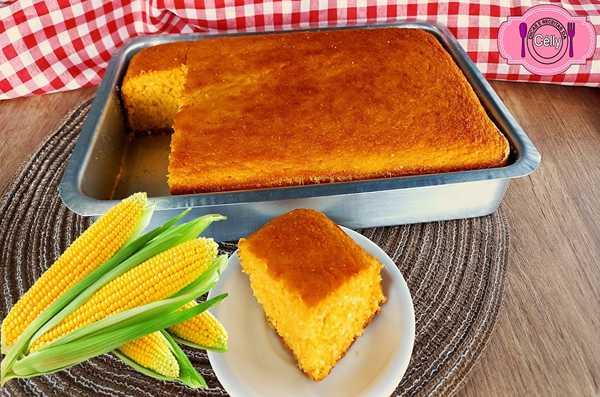 Receita de Bolo de Milho Verde no Liquidificador