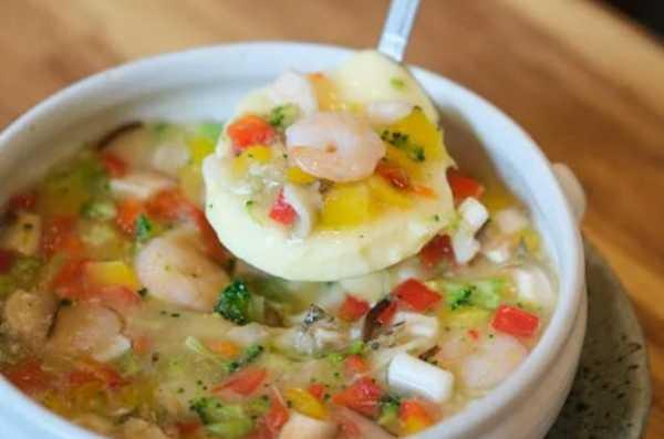 Ceviche de Camarão com Leite de Coco 