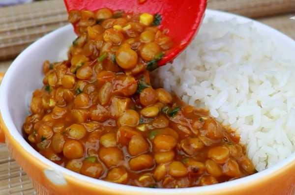 Receita de Lentilha ao Curry com Leite de Coco