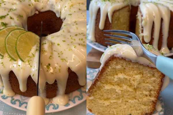 Bolo de Limão Receita 