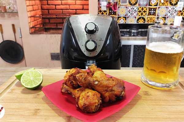 Como Fazer Coxa de Frango na AirFryer - Receita Fácil e Saborosa