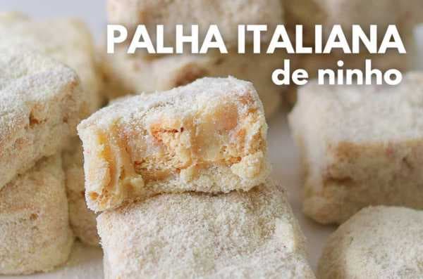 Receita Palha Italiana Leite Ninho