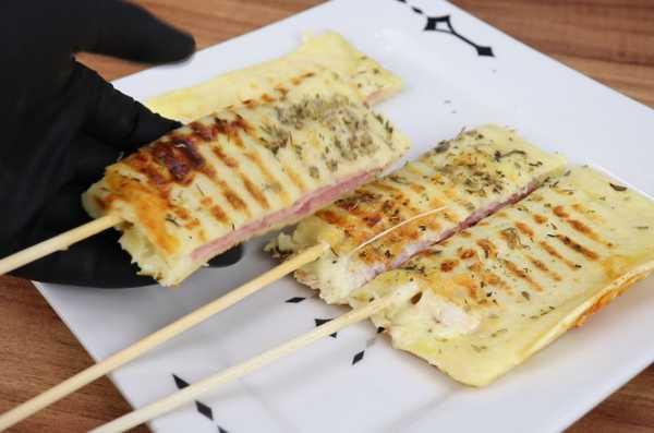 Crepe na Sanduicheira com Palito - Receita Fácil