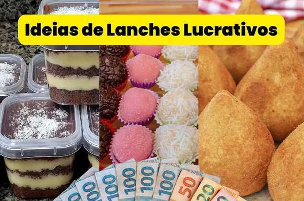 Ideias de Lanches Para Vender