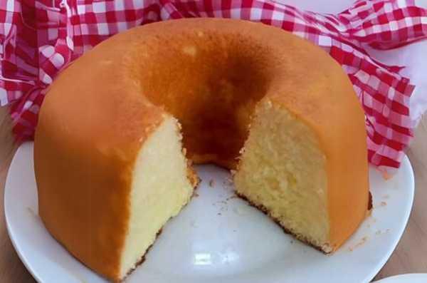 Bolo de Coco Sem Glúten e Sem Lactose 